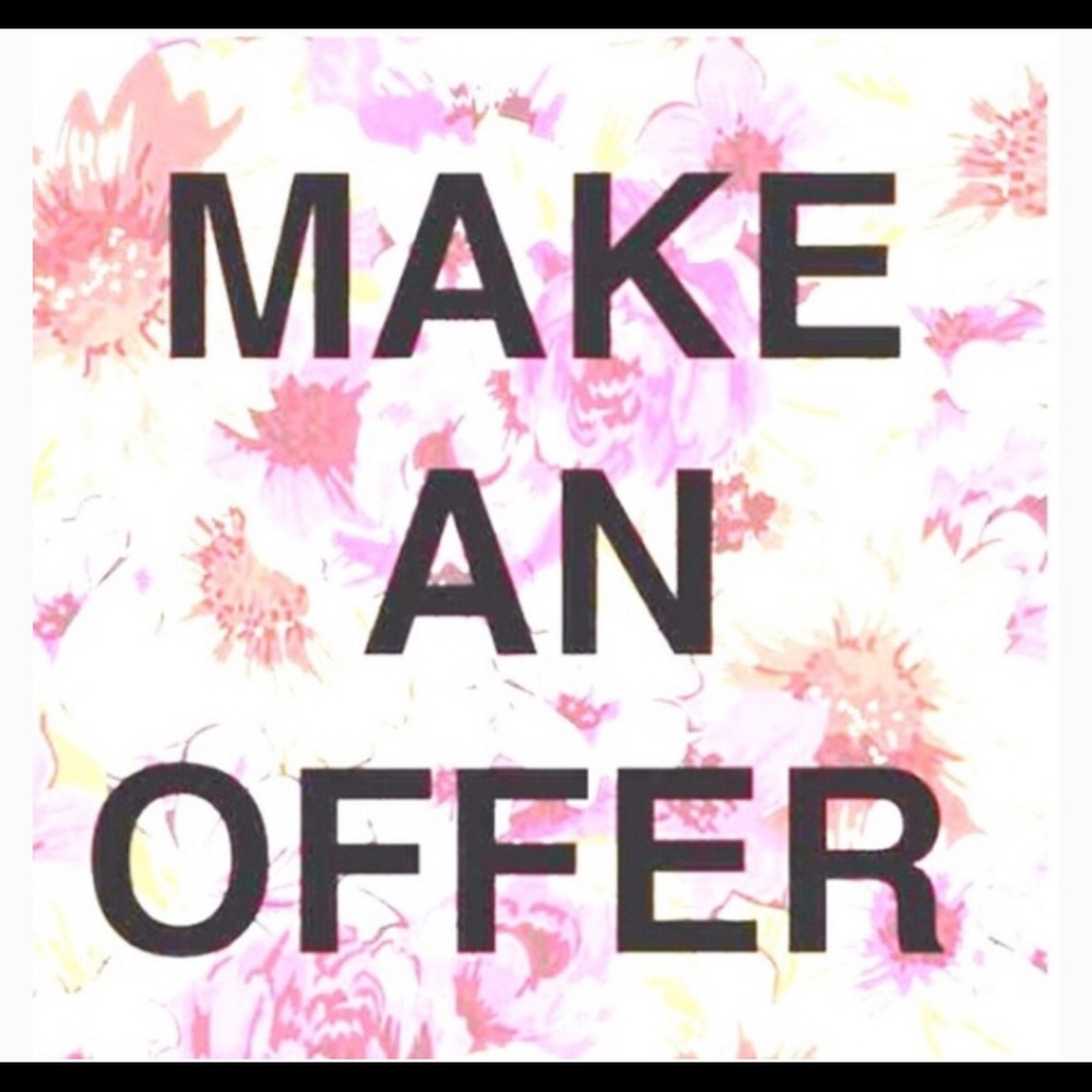Make an Offer! Prices not set in Stone 🤗